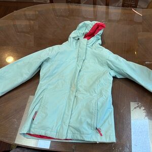 Columbia Girls Ski Jacket Detachable Liner